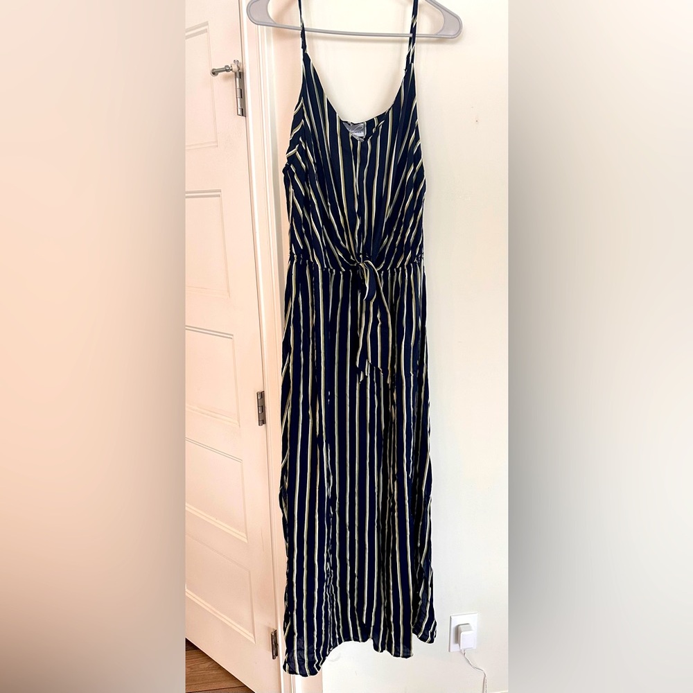 NWT Summer Dress Blue and Green Size L